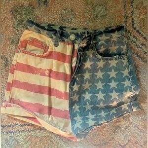 American Flag Shorts